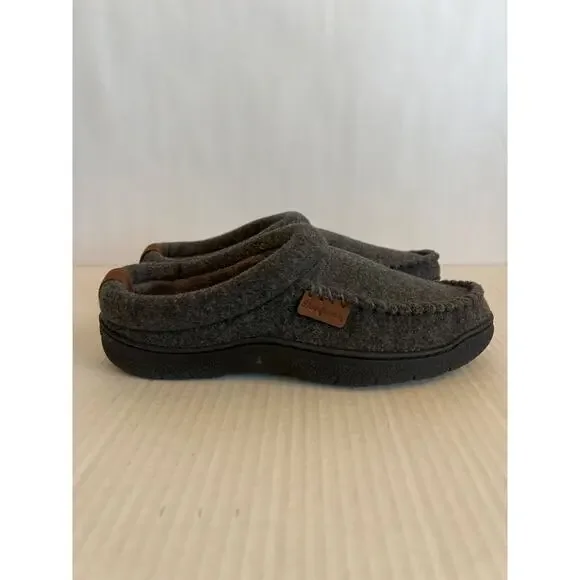 Dearfoams men's clog-style slippers memory foam Men’s medium size 9-10 - Picture 4 of 9